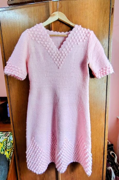 Rochie unicat din mohair