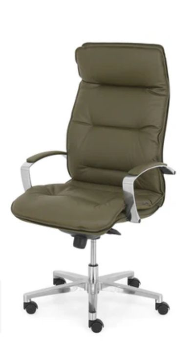 Scaun birou - premium - LAS Formen (Mobexpert) - piele naturală - NOU