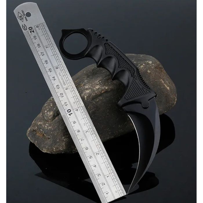 Нож Карамбит • Черен