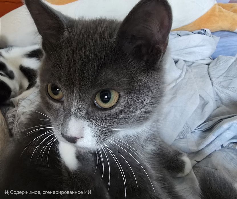 Отдам игривого котёнка