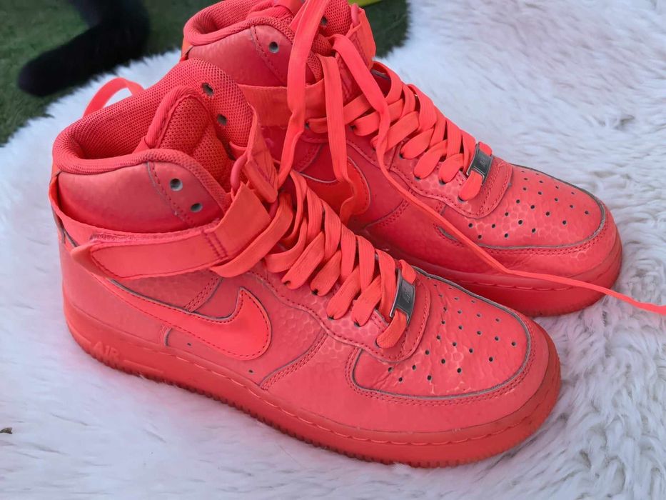 Nike Air Force 1 Hight Hot lava оригинални дамски сникърси 37.5