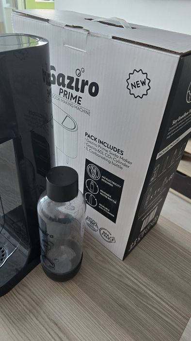 Машина за газиране на вода + бутилка