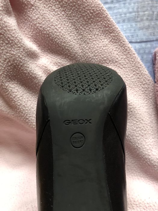 Botine GEOX negre din piele