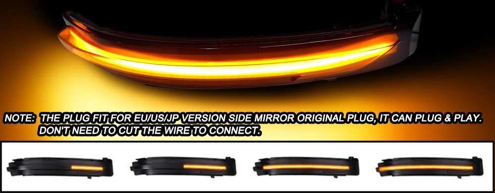 Динамични бягащи мигачи  Нисан Qashqai Murano Juke Нисан Кашкай Мурано