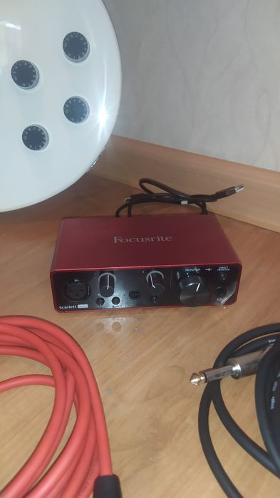 Электрогитара + звуковая карта