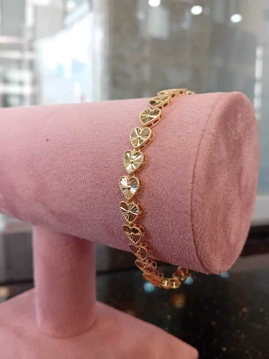 Bratara aur 14k 7.10g 18cm (Iulius Mall)(B-518) Garantie 2 ani!