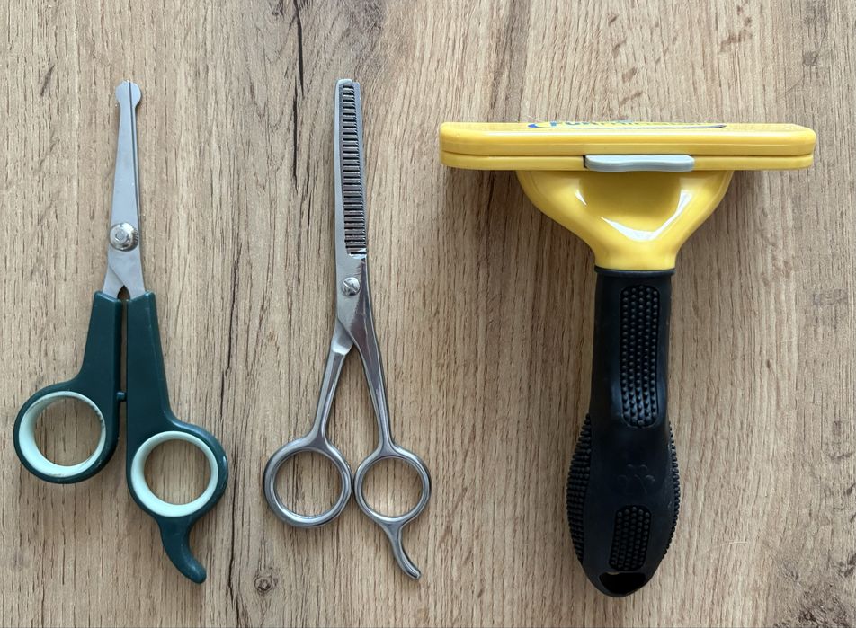 Furminator + 2 ножици за груминг