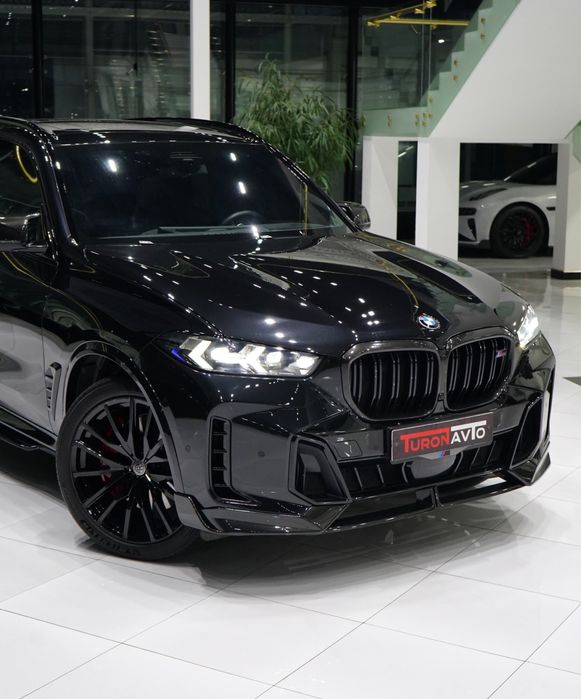 bmw x5 m60i 4.4L eng full pozitsiyam M paket 2024 kraska toza