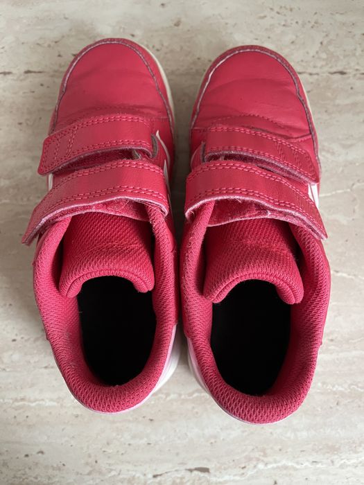 Vand adidasi copii cu scai Adidas Altasport CF din piele marimea 31 1/2 interior 19 cm