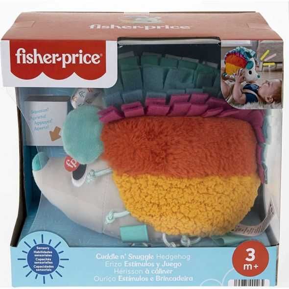Плюшена играчка Fisher Price All the Feels Сензорен таралеж