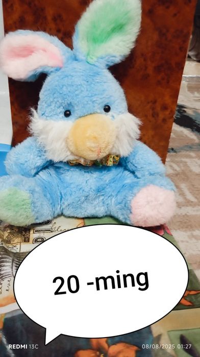 Yumshoq oʻyinchoq sotiladi