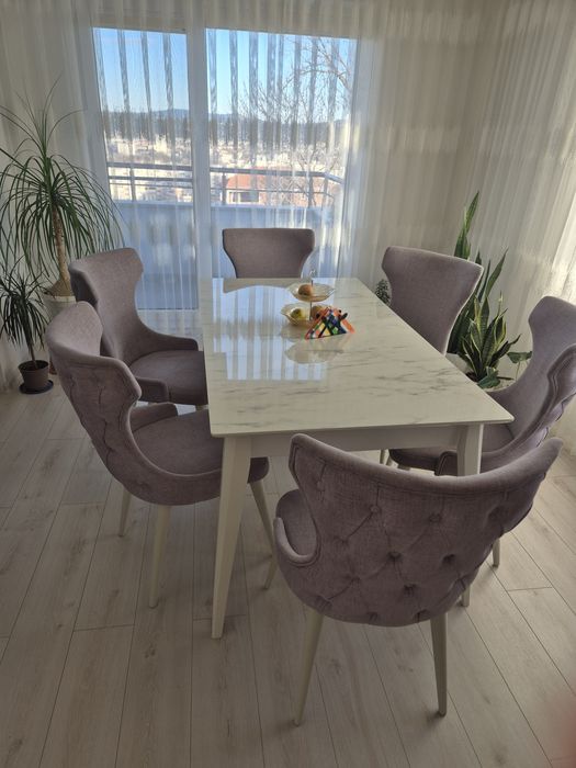 Трапезна маса +6 стола