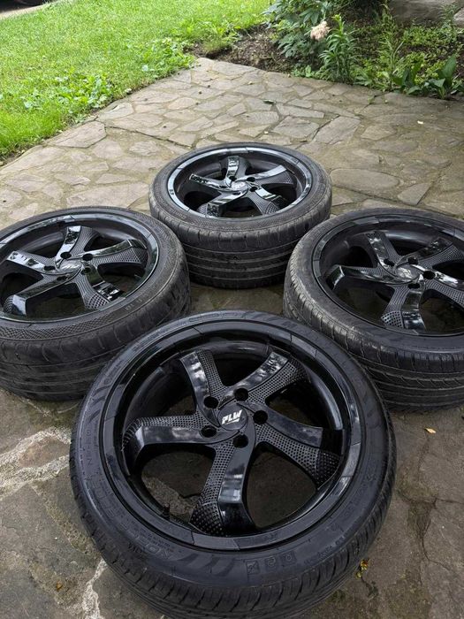 Jante Proline PXX Finisaj Carbon R18 5x112 ET35 Audi A5 + Anvelope