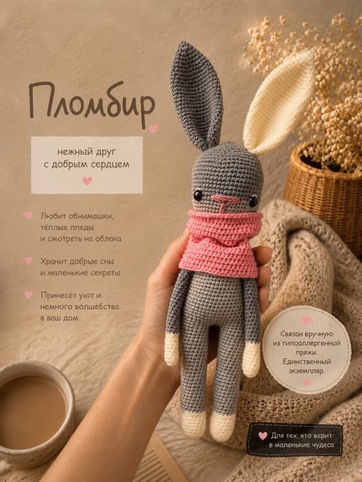 Игрушки ручной работы/handmade в подарок