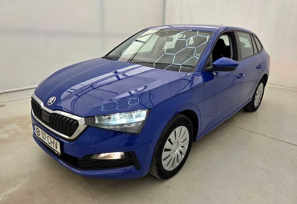 Skoda Scala 1.0 - 110cp. Istoric service. Front assist. Line assist. App-Connect MirrorLink