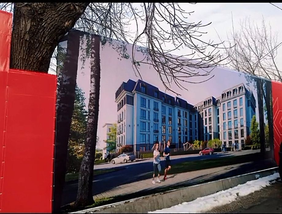 Монтаж/демонтаж баннера