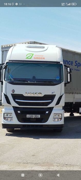 Фура IVECO  заводской метан газли