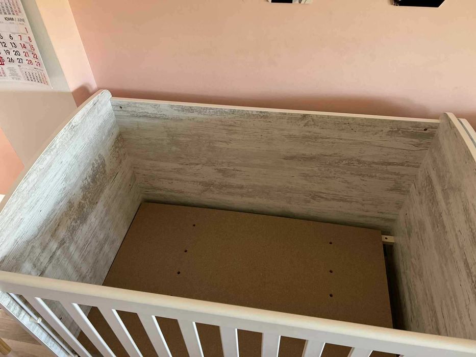 Бебешка трансформираща се кошара Лейди 6 в 1.