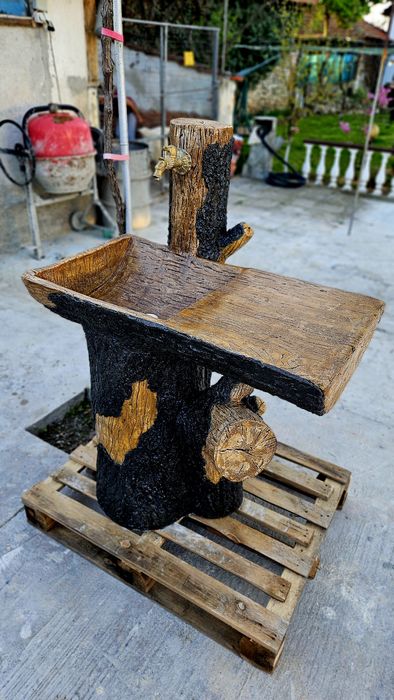 Градински чешми от щампован бетон