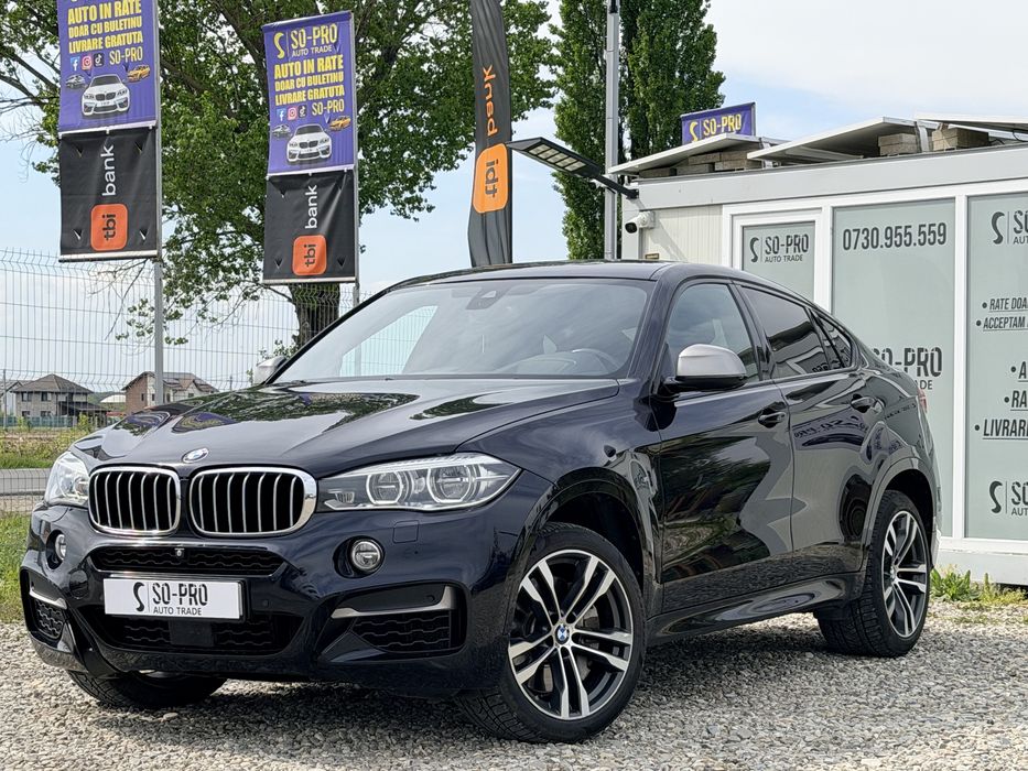 BMW X6 M50d 381cp 2017/Rate fixe/Avans 0/Garantie 1 An/Buyback