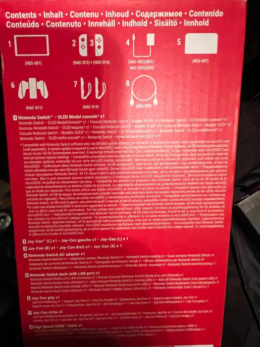 Consola NINTENDO Switch OLED (Joy-Con Neon Red/Neon Blue)!