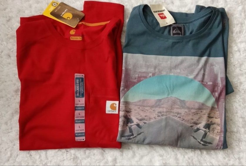 Tricouri Noi originale Quiksilver Carhartt skate skateboarding