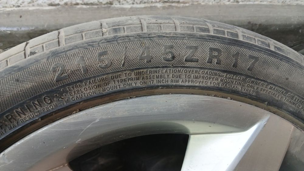 Литые диски General Motors 7×R17 4×114.3 Epica