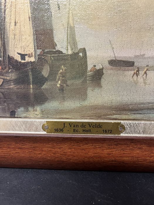 Картина по холандския маринист Вилем ван де Велде