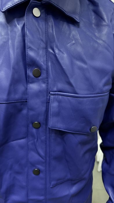 Кажаная рубажка Zara