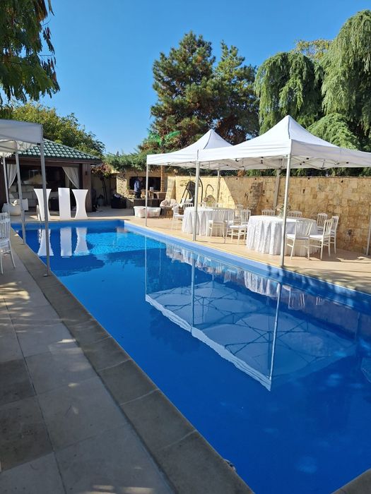 Inchiriere cort evenimente si sitem sonorizare masina fum,lumini,Dj