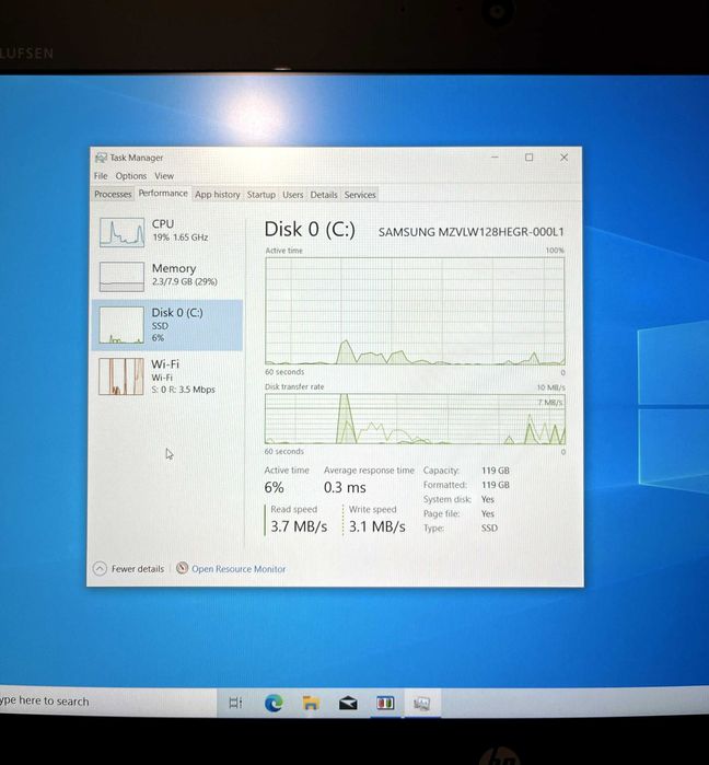 Лаптоп HP EliteBook 820 G3, Intel Core i7 6500U, 8GB ram