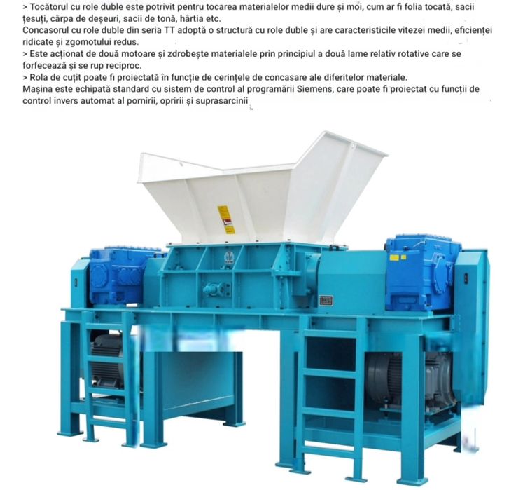 Utilaje Industriale pentru Reciclare și Procesarea Deșeurilor