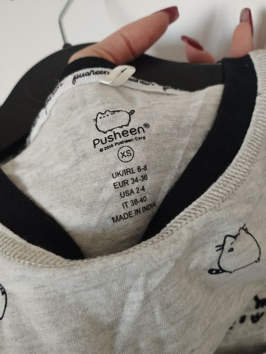 Детска сива тениска с котки