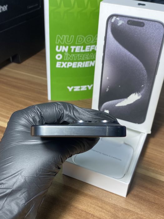 iPhone 15 Pro • 512 GB • Black Titanium