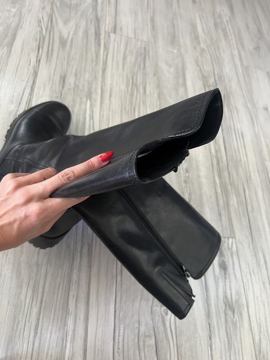 Дамски черни ботуши