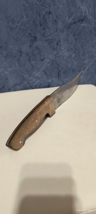 Стар голям, масивен нож 37см.