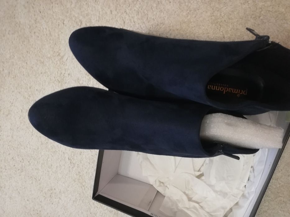 botine albastru marin 39