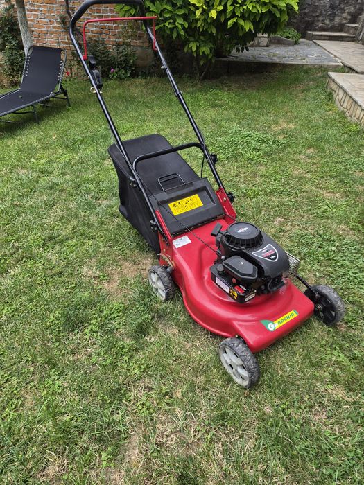 Бензинова косачка Gardenia с двигател Briggs & Stratton 450E – Отлично състояние