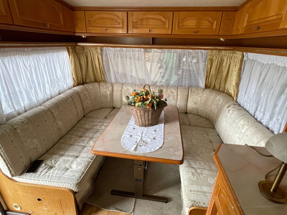 НЕМСКА TABBERT-BARONESSE 2-Оси, Просторна,Клима,Суха и Красива Здрава