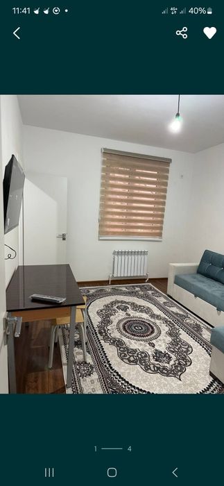 ЧИРЧИК Шахрида  Аренда  квартира Фтарой Енги Узбекистон 1хонали 2-мик