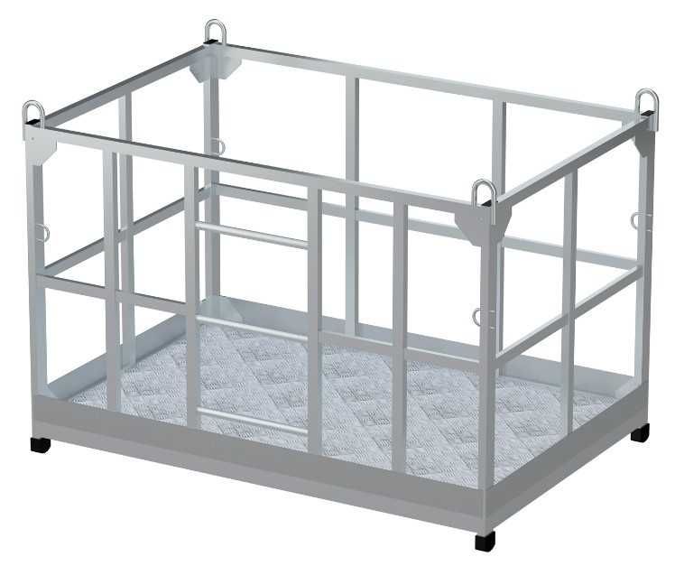 Площадка алюминиевая подвесная ППА