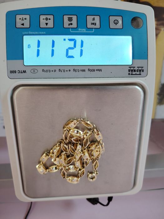 Уникален златен ланец 14 карата