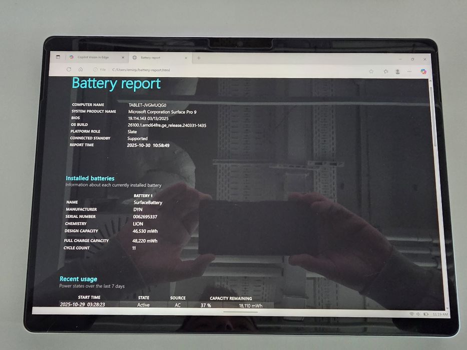 Tableta Microsoft Surface PRO 9 i7 12th, 16GB RAM, SSD 256GB