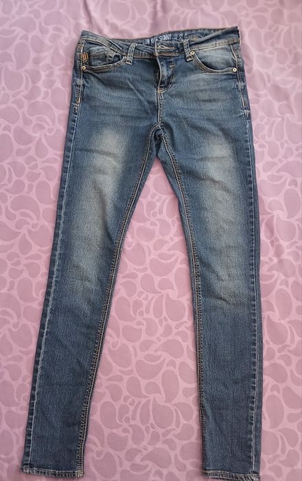 Дамски сини дънки