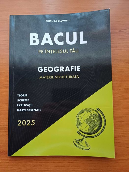 Carte geografie bacalaureat