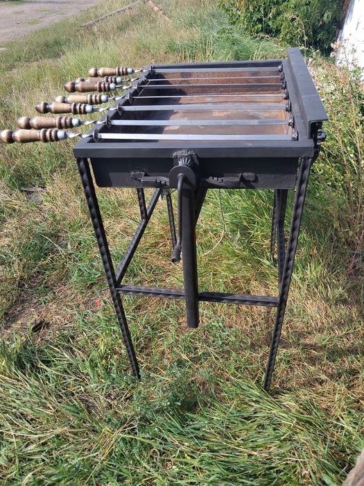 Мангал с электроприводом.