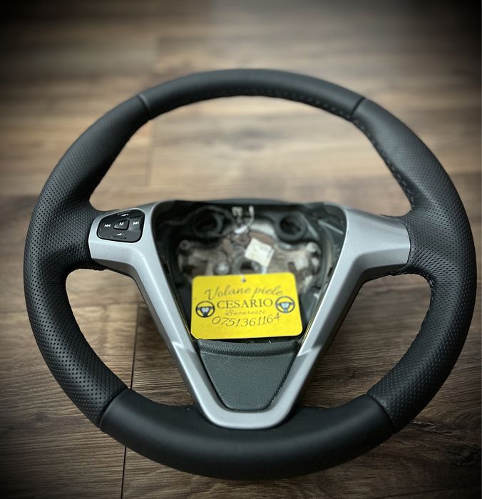 Volan piele naturală Nappa Ford Fiesta MK6 2009-2017