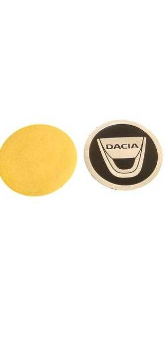 Метални стикери за капачки на джанти или тасове DACIA – 60 мм (4 броя)