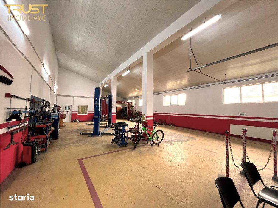 Afacere la cheie, service auto, hala industriala, apartament, teren