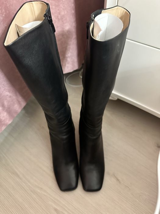 Сапоги зимние длинные